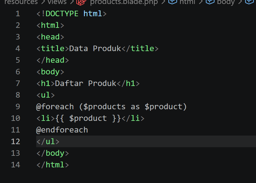 Praktikum Laravel